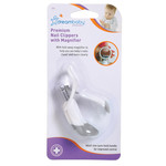 Dreambaby PREMIUM NAIL CLIPPERS WITH MAGNIFIER - GREY