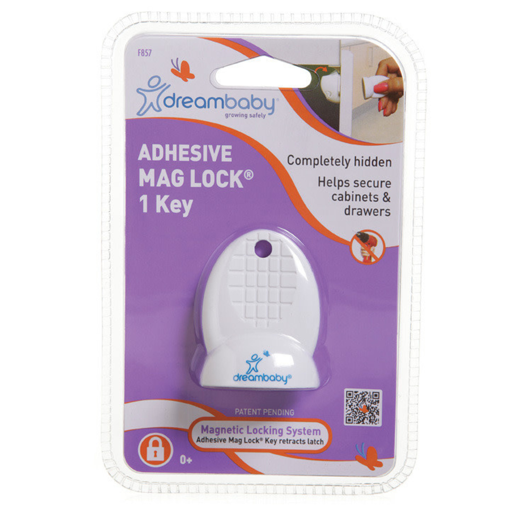 Dreambaby ADHESIVE MAG LOCK 1 KEY