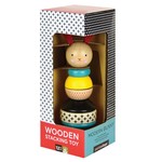Petit Collage Modern Bunny Wooden Stacking Toy