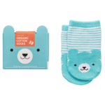 Petit Collage Organic Socks-baby bear(0-6m)