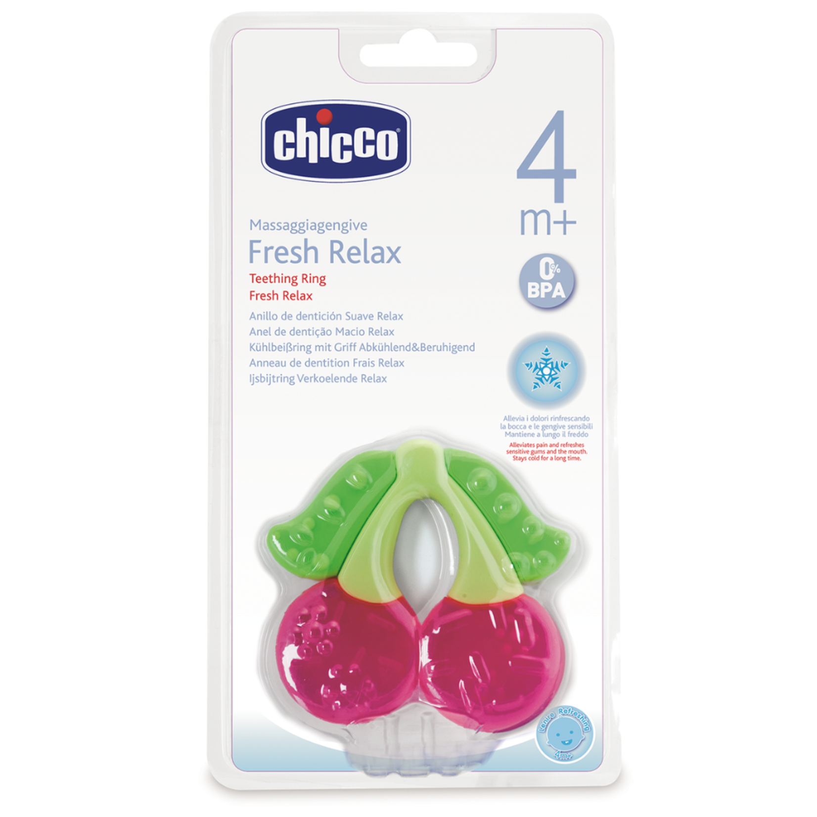 Chicco Fresh Relax Fruit Teether-Cherry