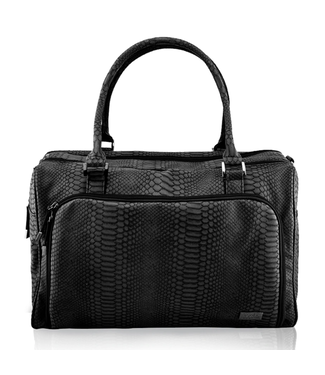 Isoki DOUBLE ZIP SATCHEL-BLACK MUMBA