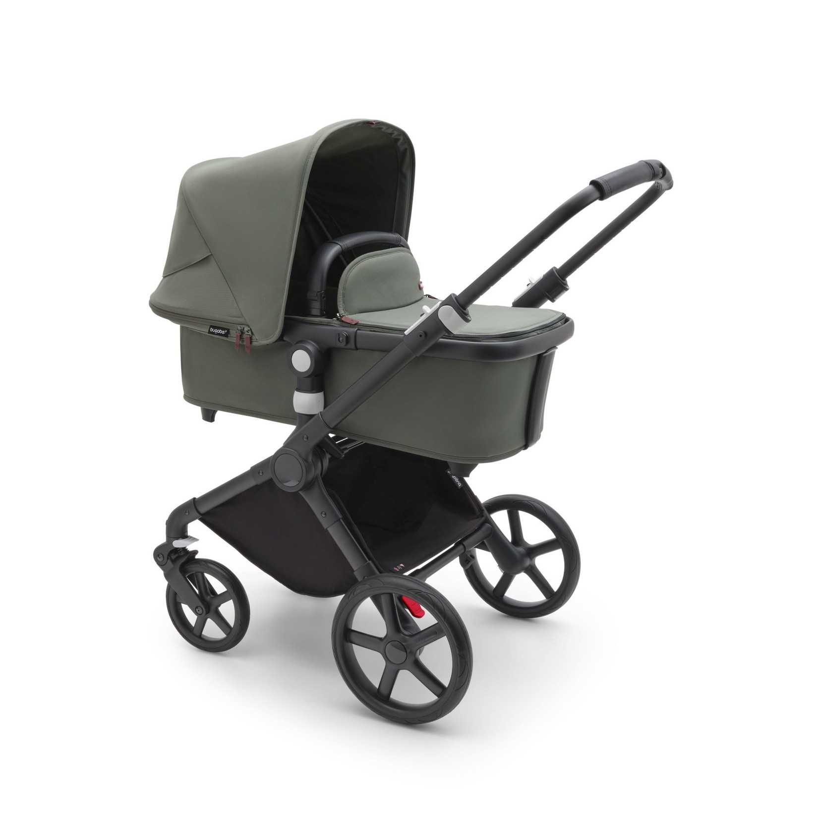 Bugaboo Fox Cub Complete AU Black/Forest Green-Forest Green