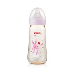 Pigeon SofTouch™ Bottle(PPSU) 330ml Pink Rabbit
