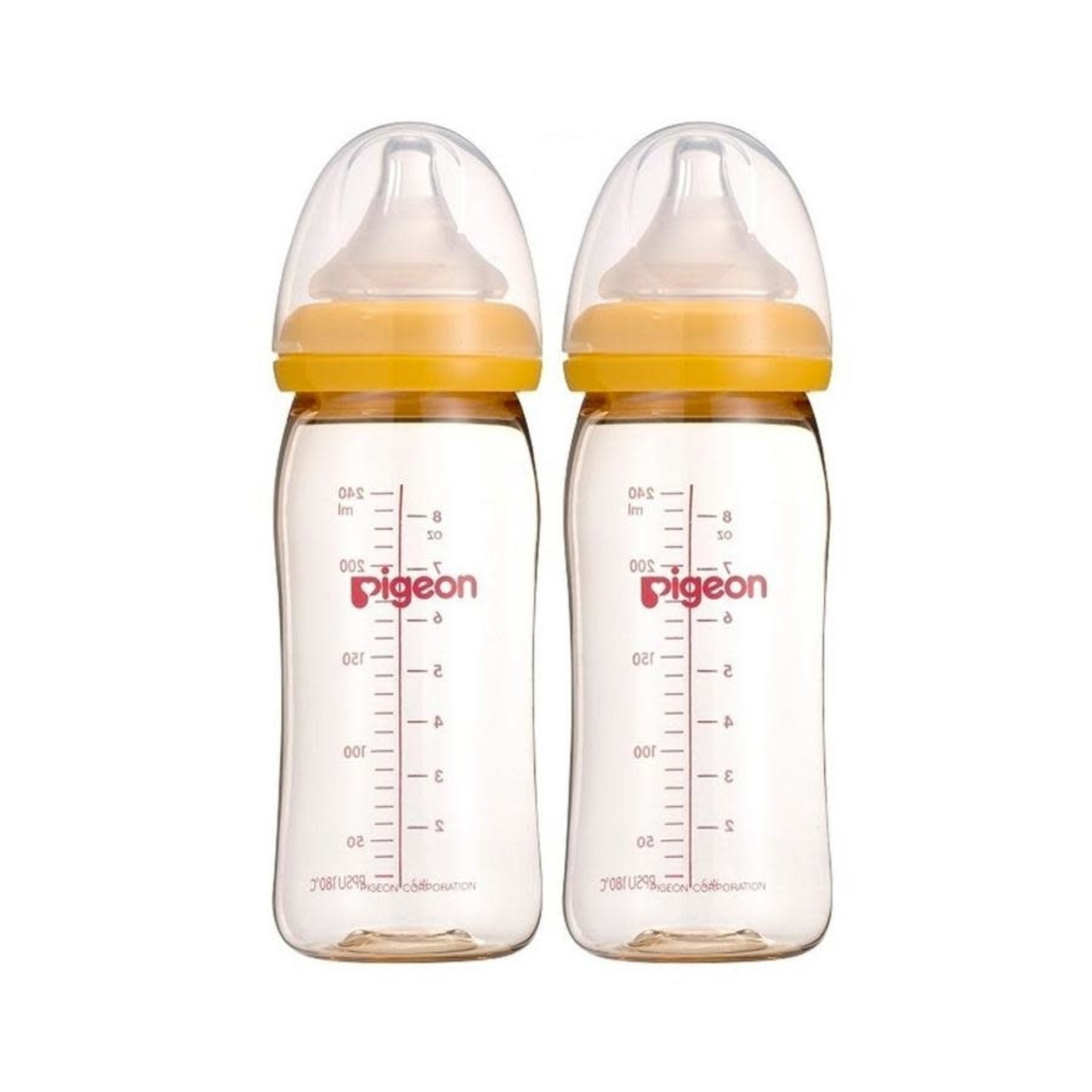 Pigeon SofTouch™ Bottle Twin Pack (PPSU) 240ml