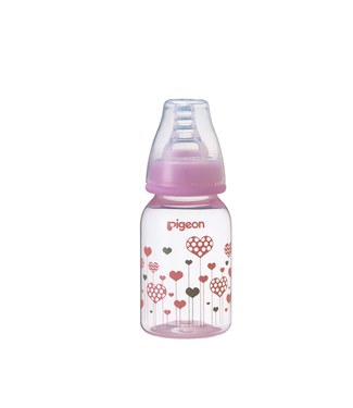 Pigeon Flexible™ Bottle (PP) Pink Hearts 120ml