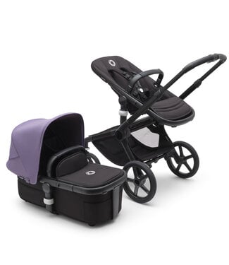 Bugaboo Fox 5 base AU Black/Midnight Black+Sun Canopy Astro Purple