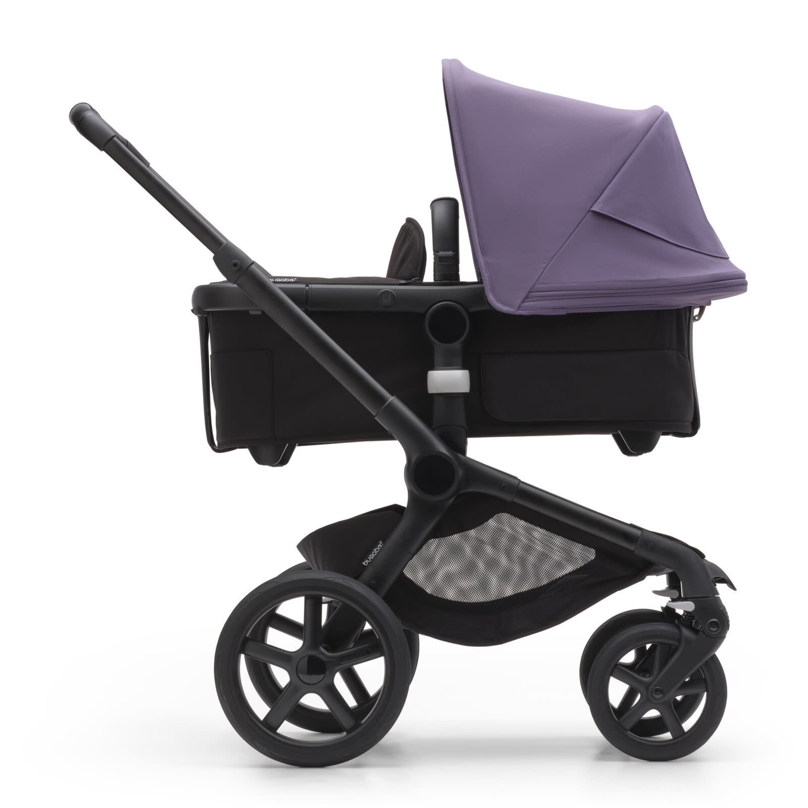 Bugaboo Fox 5 base AU Black/Midnight Black+Sun Canopy Astro Purple