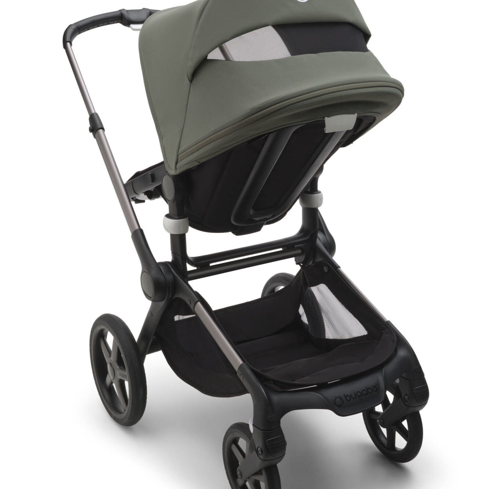 Bugaboo Fox 5 base AU Graphite/Midnight Black+Sun Canopy Forest Green