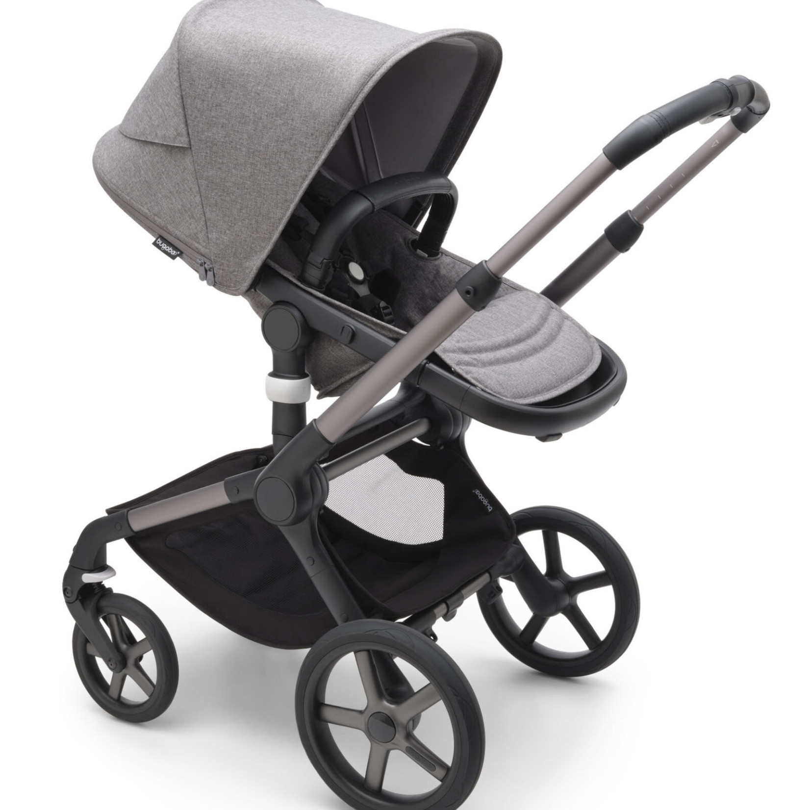 Bugaboo Fox 5 base AU Graphite/Grey Melange+Sun Canopy Grey Melange