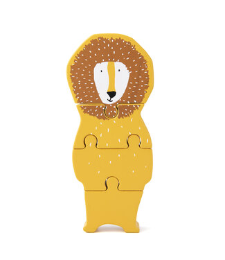 Trixie Wooden body puzzle-Mr. Lion-18 cm x 10 cm x 2cm