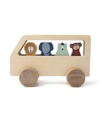 Trixie Wooden animal bus - 12 cm x 18 cm x 6 cm