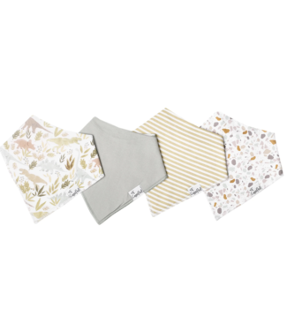 Copper Pearl Bandana Bibs (4 Pack) Rex