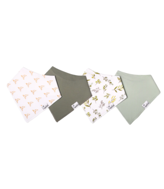 Copper Pearl Bandana Bibs (4 Pack) Haven