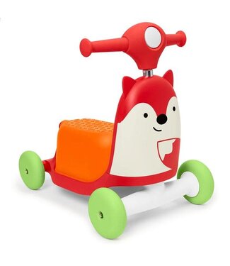 Skip Hop Zoo Ride On 3 in 1 Scooter - Fox