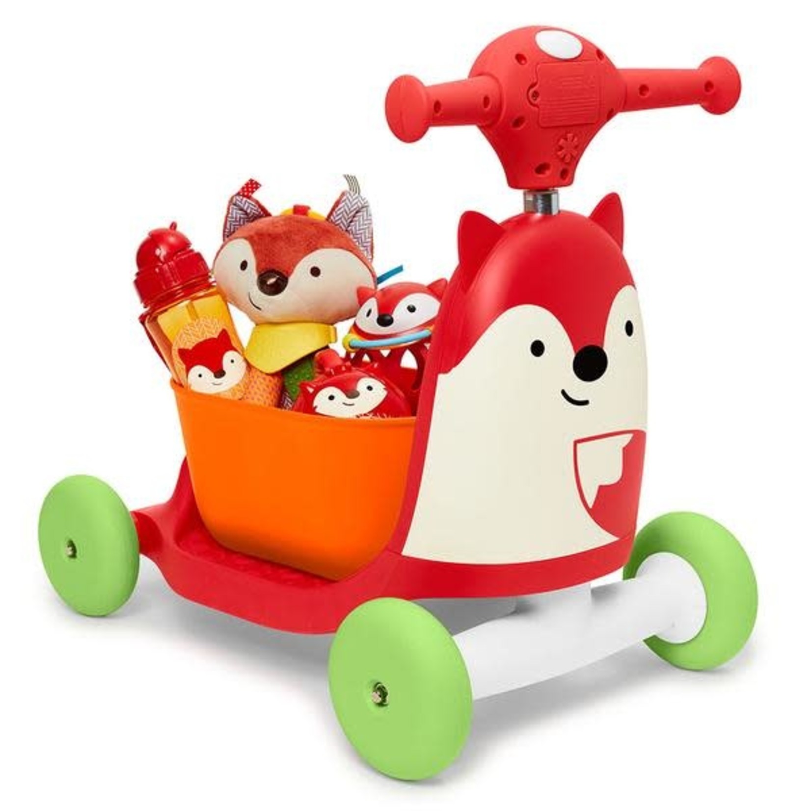 Skip Hop Zoo Ride On 3 in 1 Scooter - Fox