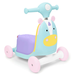 Skip Hop Zoo Ride On 3 in 1 Scooter-Unicorn