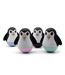 Jellystone Designs PENGUIN WOBBLE-SOFT BLUE