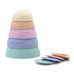Jellystone Designs Ocean Stacking Cups-Rainbow Pastel