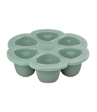 BEABA Silicone Multiportions 6X150ml - Sage Green