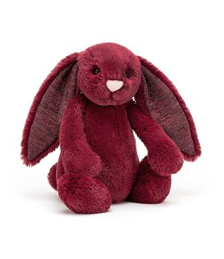 Jellycat Bashful Sparkly Cassis Bunny-Medium