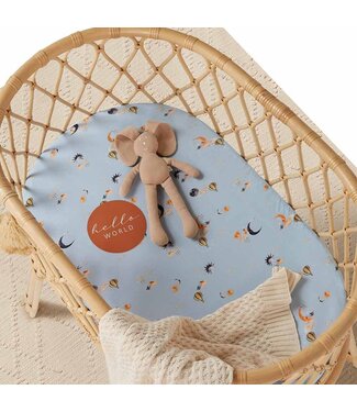 Snuggle Hunny Organic Bassinet Sheet / Change Pad Cover-Dream