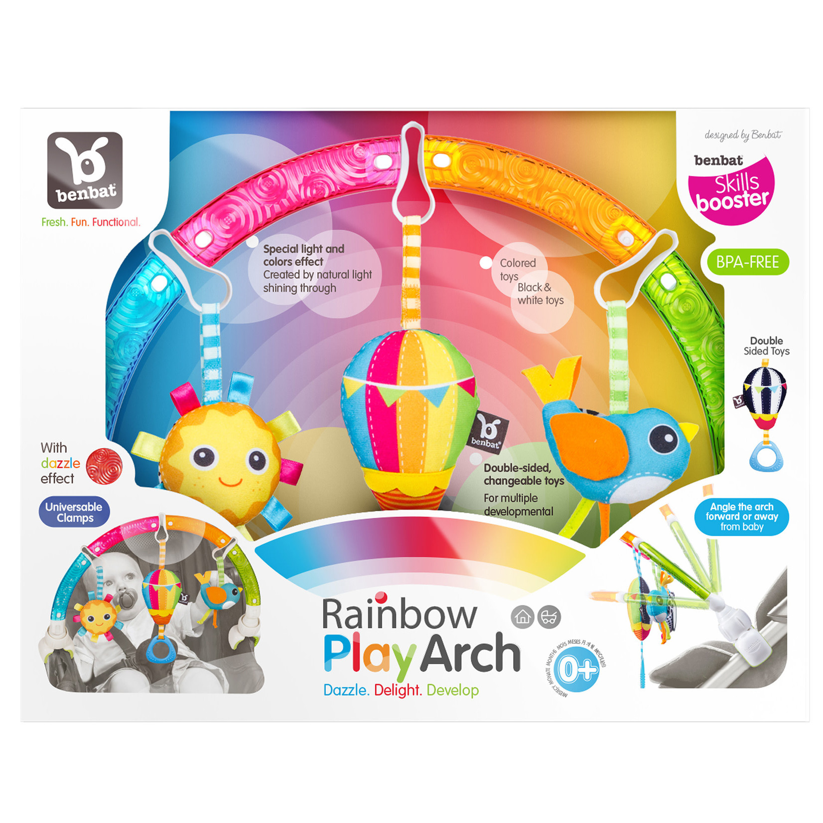 Benbat Dazzle Play Arch Rainbow(BB151)