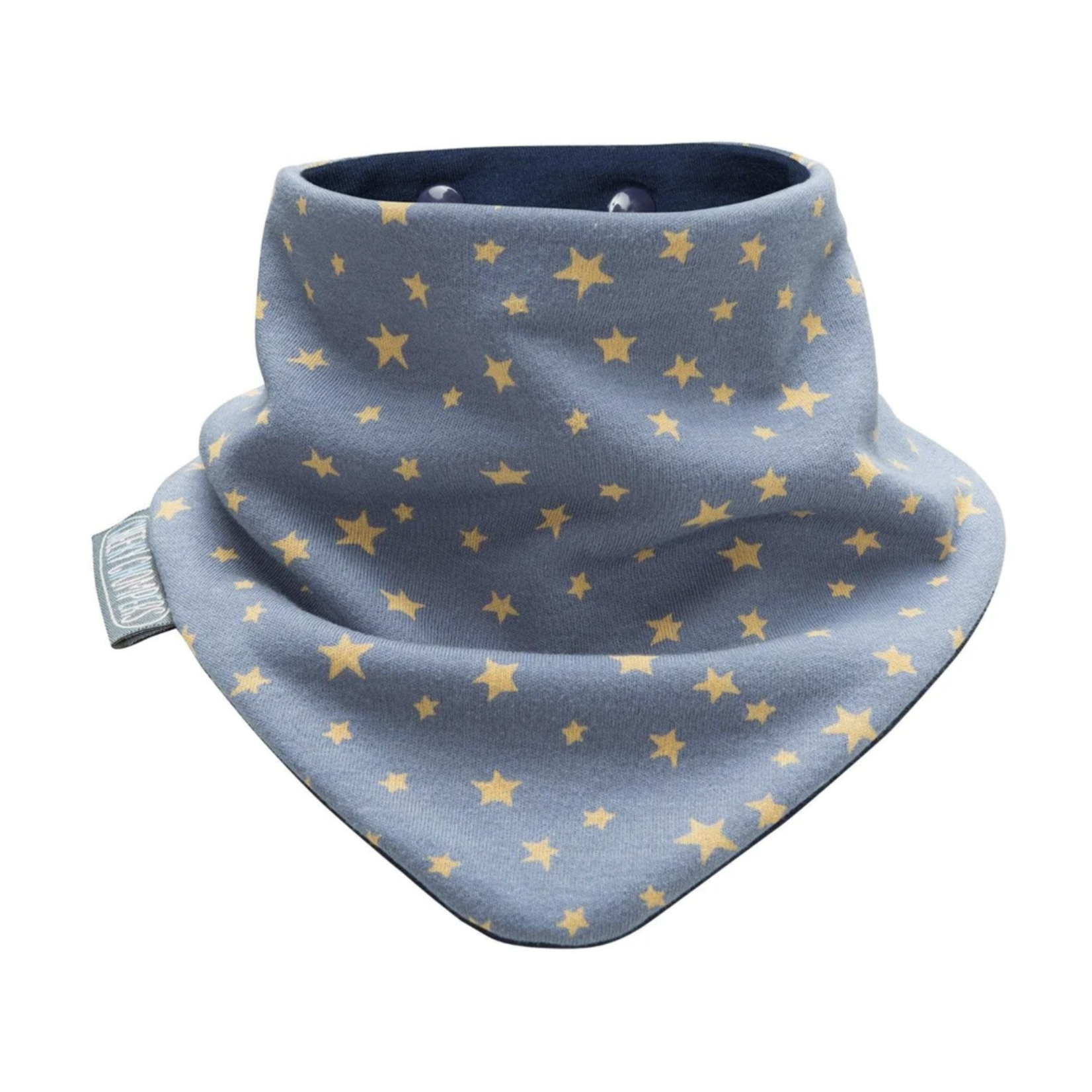 Cheeky Chompers Twin Pack Neckerbibs - Midnight Stars and Cheeky Animals