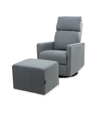 Valco Baby Selene Glider Set(Incl Harmony Ottoman)-Carbon(N0183/N0186)