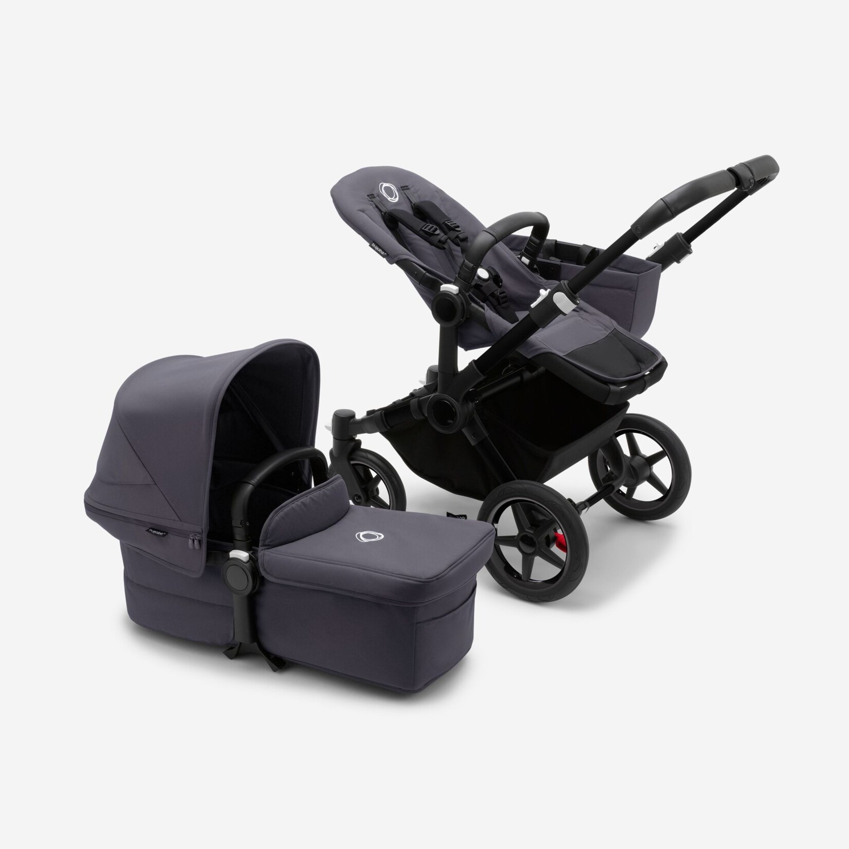 Bugaboo Donkey 5 Mono complete AU BLACK/STORMY BLUE-STORMY BLUE