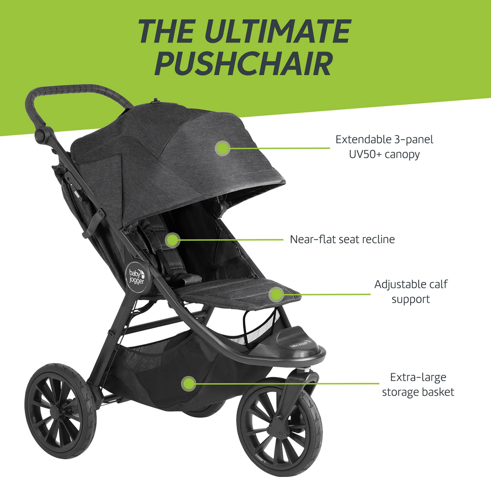 Baby Jogger City Elite 2-Opulent Black