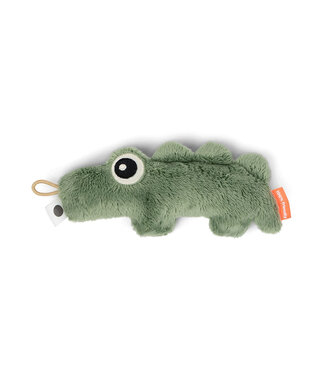 Done by Deer Tiny Sensory Rattle  Croco green