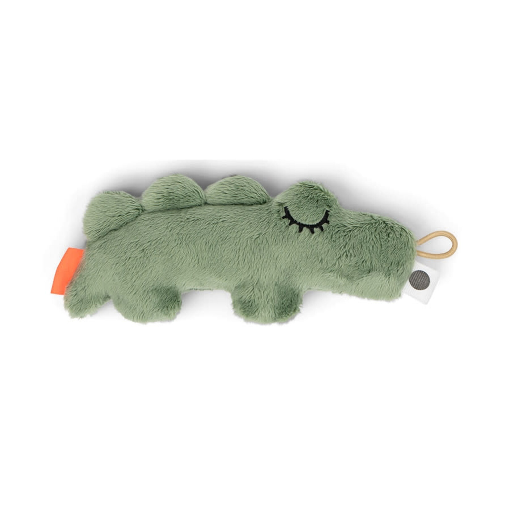 Done by Deer Tiny Sensory Rattle  Croco green