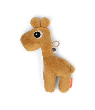 Done by Deer Tiny Sensory Rattle Raffi mustard