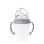Haakaa Generation 3 Silicone Baby Bottle-Grey 250ml(Variable Teat)
