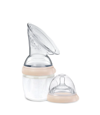 Haakaa Generation 3 160ml Breast Pump&Baby Bottle Top Set Peach