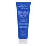 MooGoo Clear Zinc Sunscreen SPF 40 120g (AUSTL 334457)