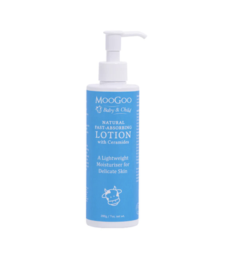 MooGoo Baby Fast-Absorbing Lotion with Ceramides 200g