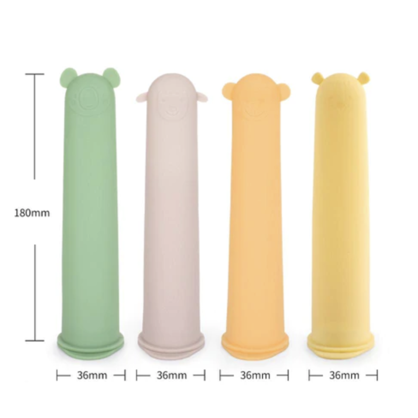 Haakaa Silicone Ice Pop Mould Set (4 pcs)
