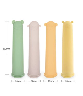 Haakaa Silicone Ice Pop Mould Set (4 pcs)