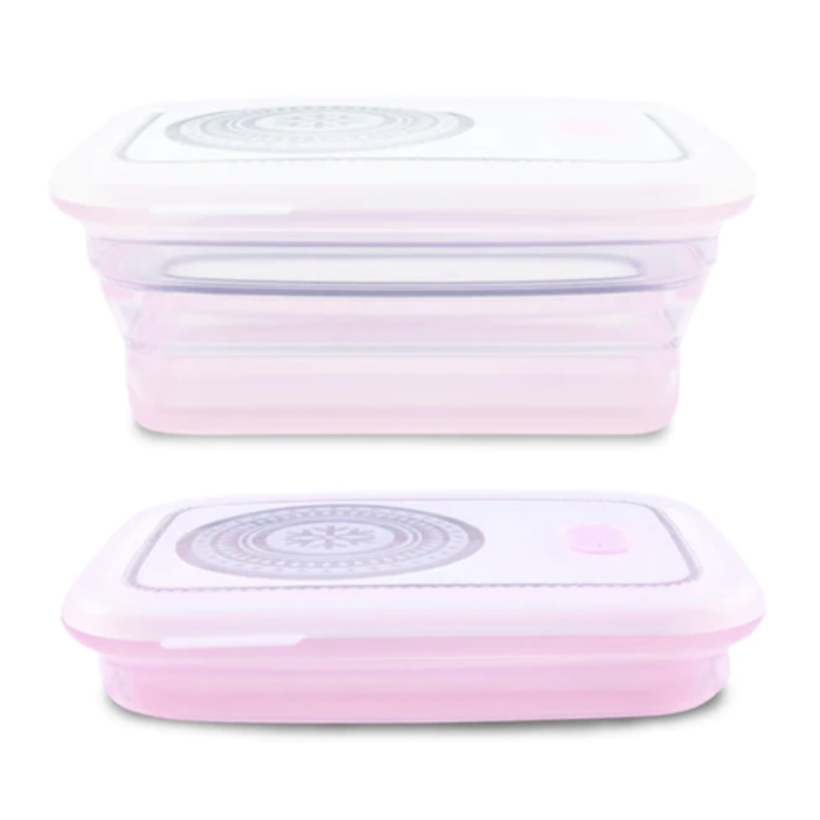 Haakaa Silicone Collapsible Food Storage Container New & Improved Pink 1160ml