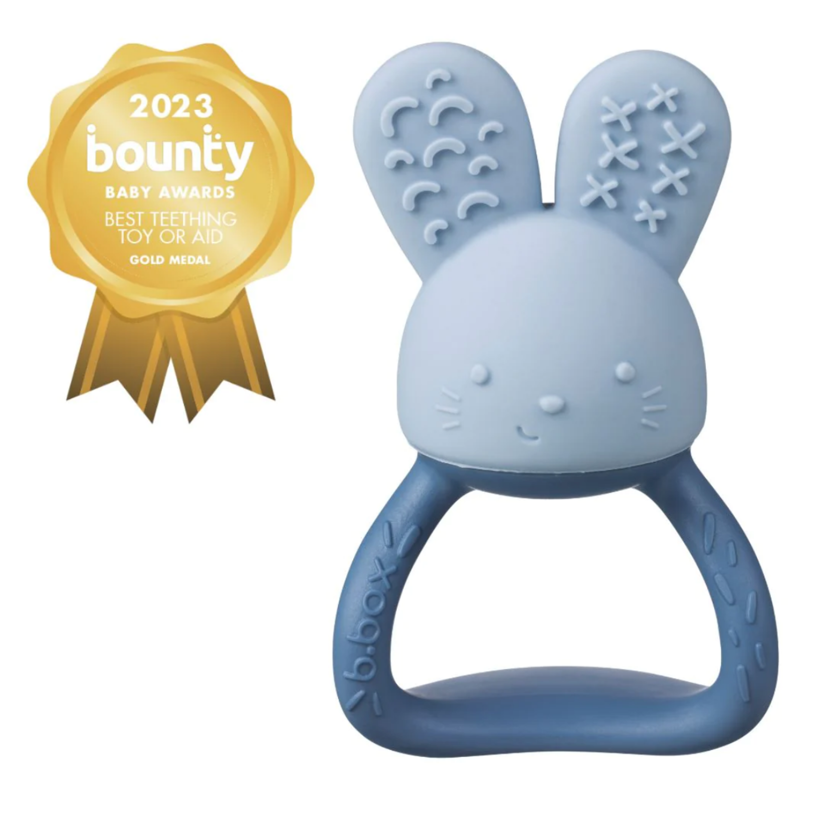 B.Box Chill + Fill Teether- lullaby blue