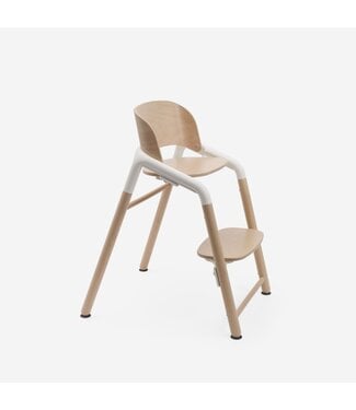 Bugaboo Giraffe Chair-Neutral wood/white