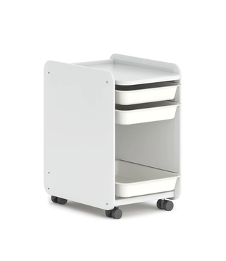 Boori Neat Stationery Cabinet-Barley and White