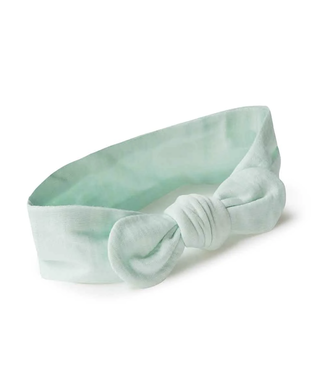 Snuggle Hunny Topknot Headband Sage