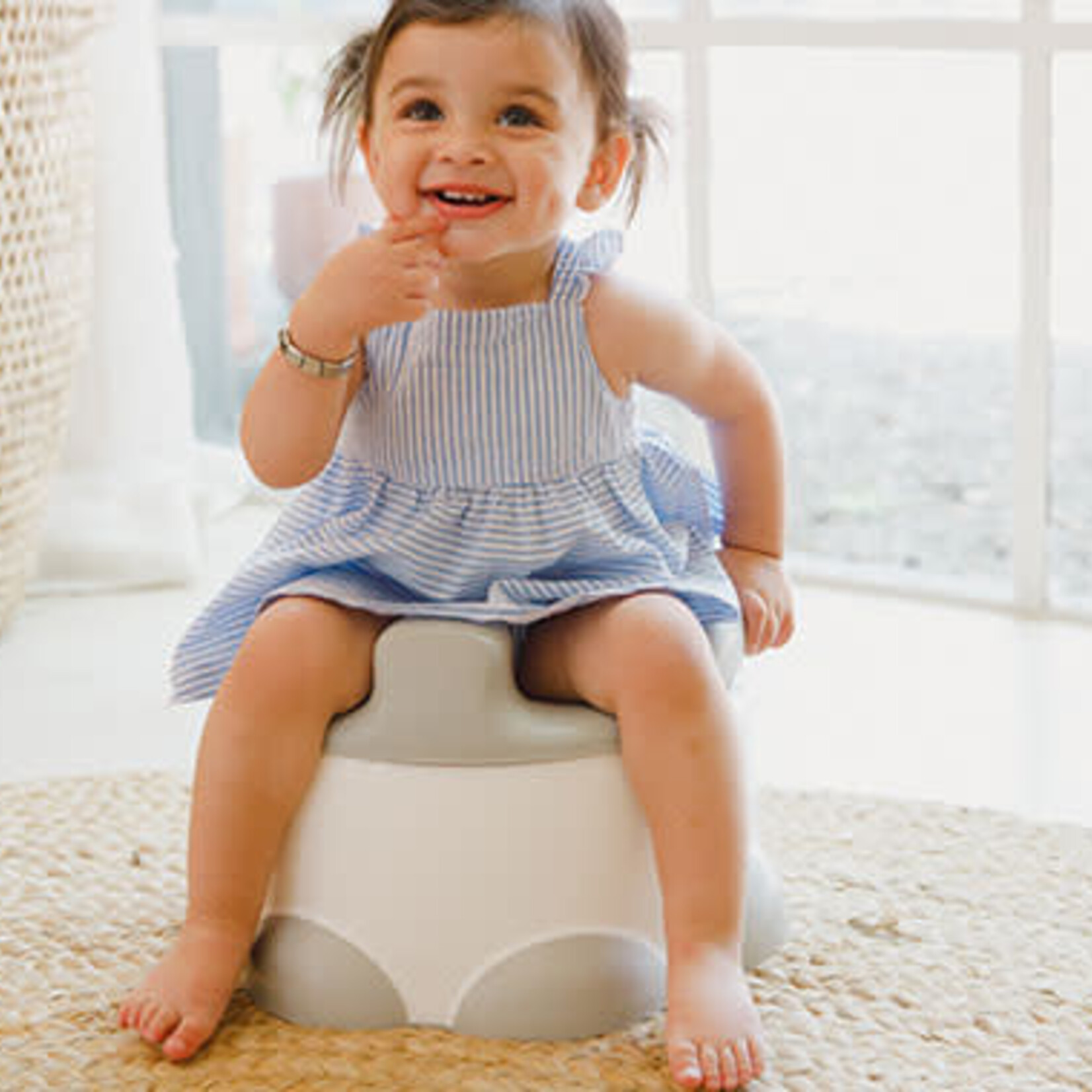 Bumbo Step n Potty - Cool Grey