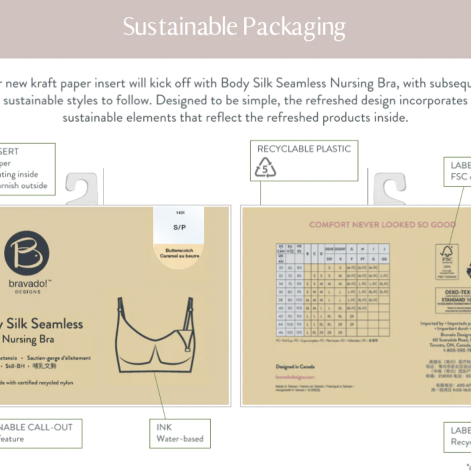 Bravado Body Silk Seamless Nursing Bra - Sustainable-Black
