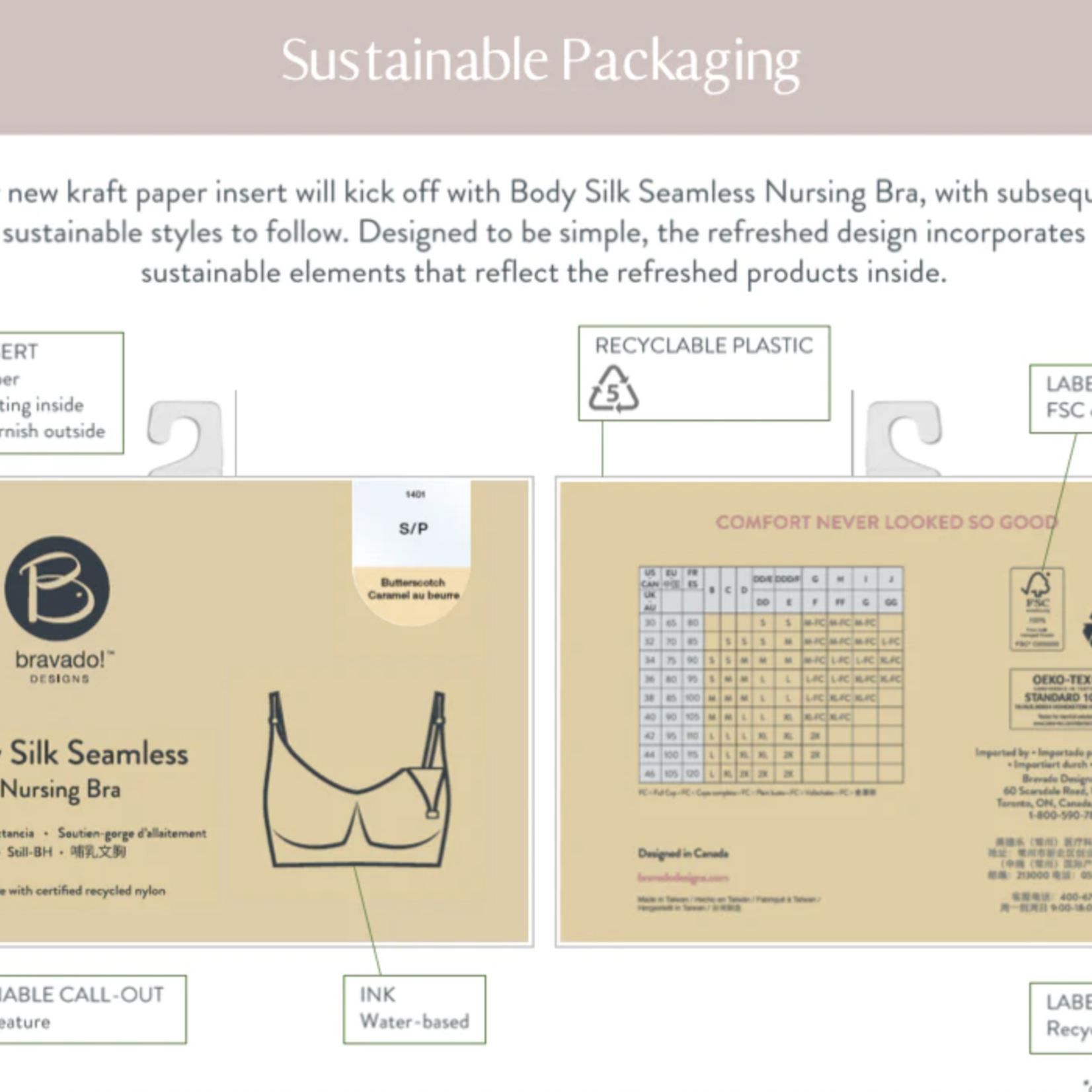 BRAVADO! DESIGNS Sustainable Nursing Bra