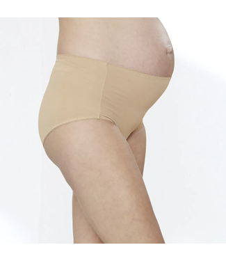 Mamaway Antibacterial Maternity Full Briefs 2 Pack Nude