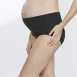 Mamaway Antibacterial Maternity Full Briefs 2 Pack Black